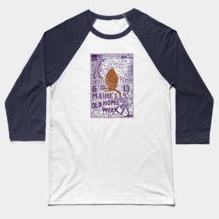 1900 Maine Old Home Week Baseball T-Shirt